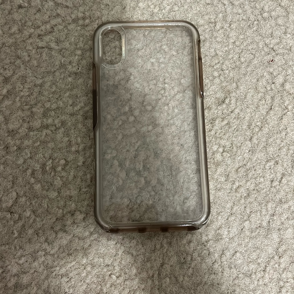 Clear OtterBox iPhone XR phone case